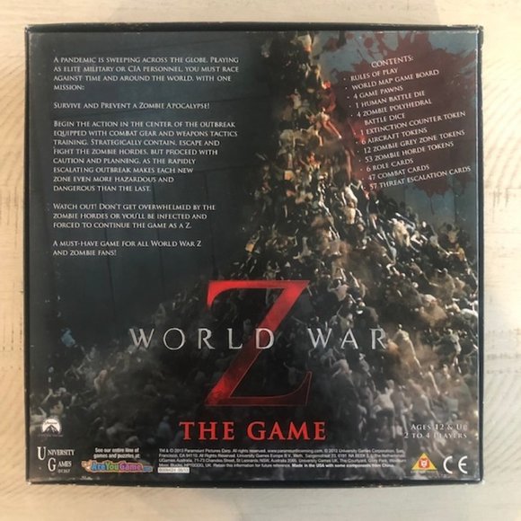 University Games World War Z The Game - Picture 5 of 6